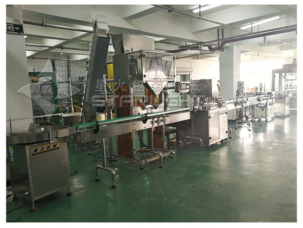 自动化兽药颗粒灌装生产线/全自动兽药颗粒灌装设备
