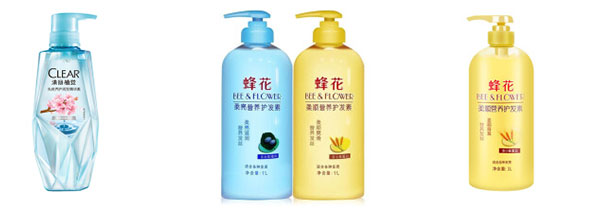 自动化护发素灌装生产线设备样品展示