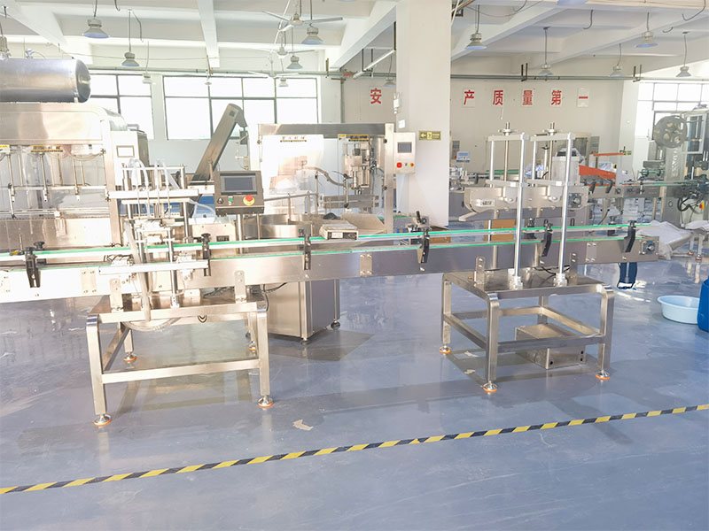 天津灌装机加工流水线