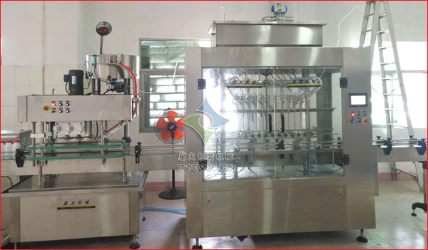农化自动灌装生产线